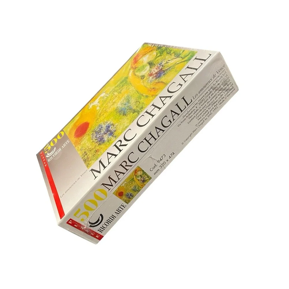 Ricordi‎ Arte Marc Chagall Les Amoureux de Venise 500 Pc Puzzle NEW Sealed